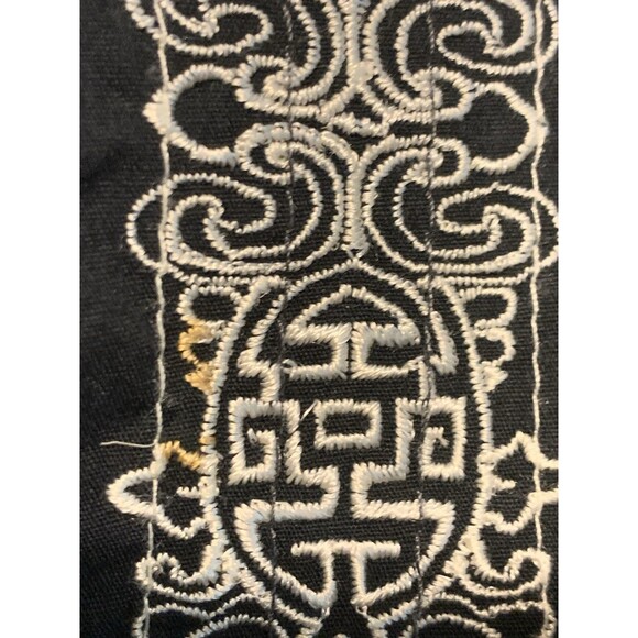 Bowling Cuban Club Shirt Black Embroidered M Button Up Short Sleeve by Utility - Picture 4 of 14